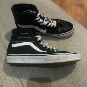 Vans black high tops